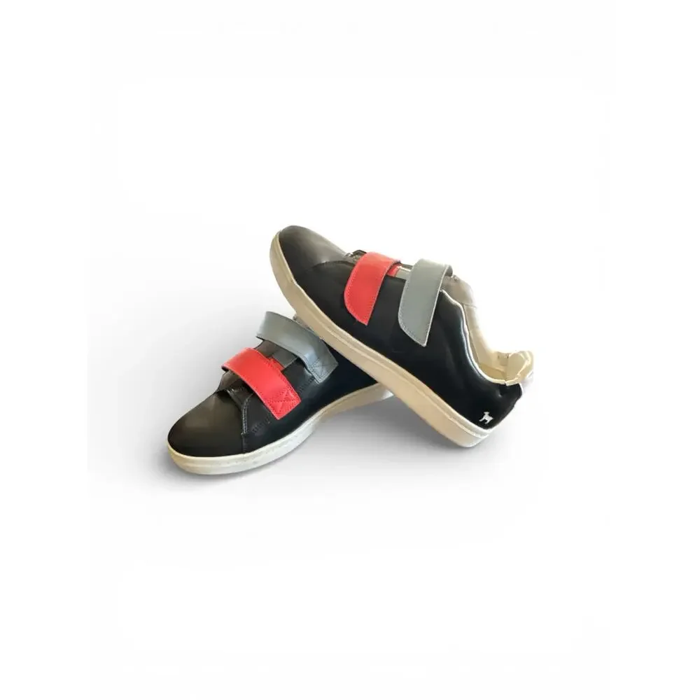Goats The 005 Leather Sneakers Goat Slip On Black Size 11.5